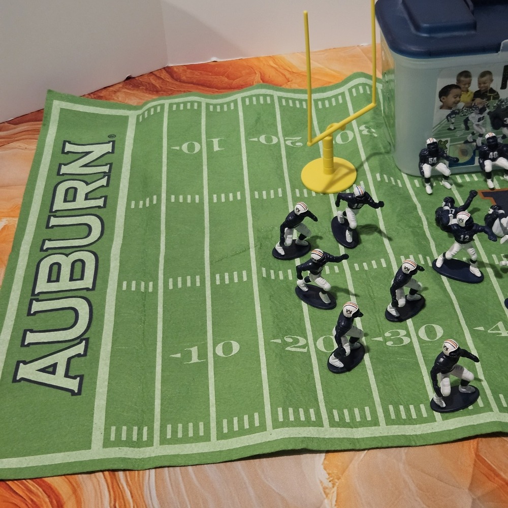 Auburn Tigers Football Guys Playset 26 Players Complete Set Kaskey Kids - Picture 11 of 16